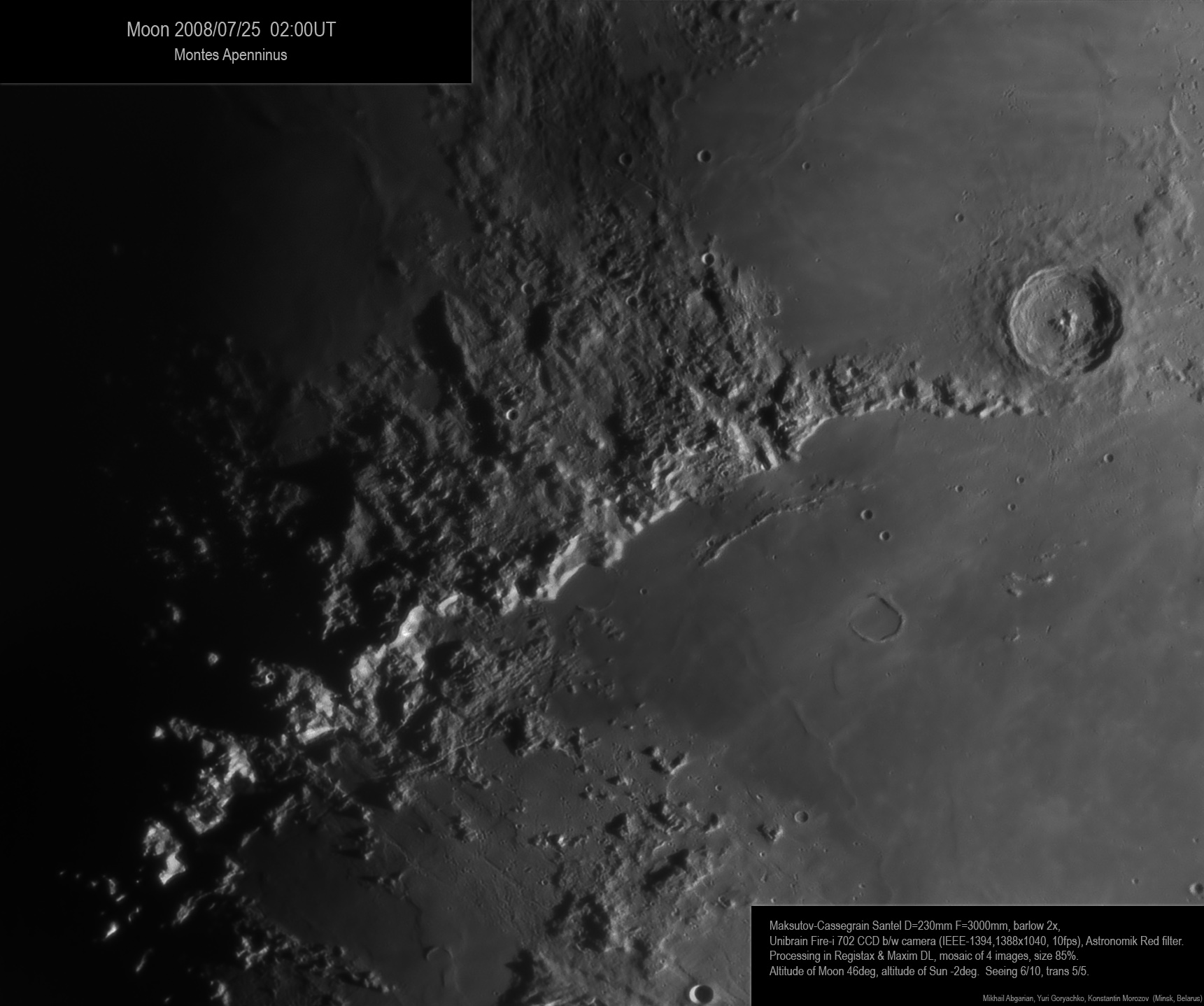 Montes Apenninus
