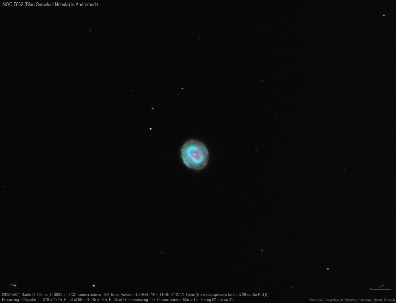 NGC7662 (Blue Snowball)