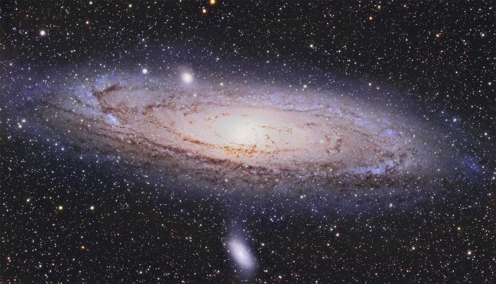 Andromeda with halo