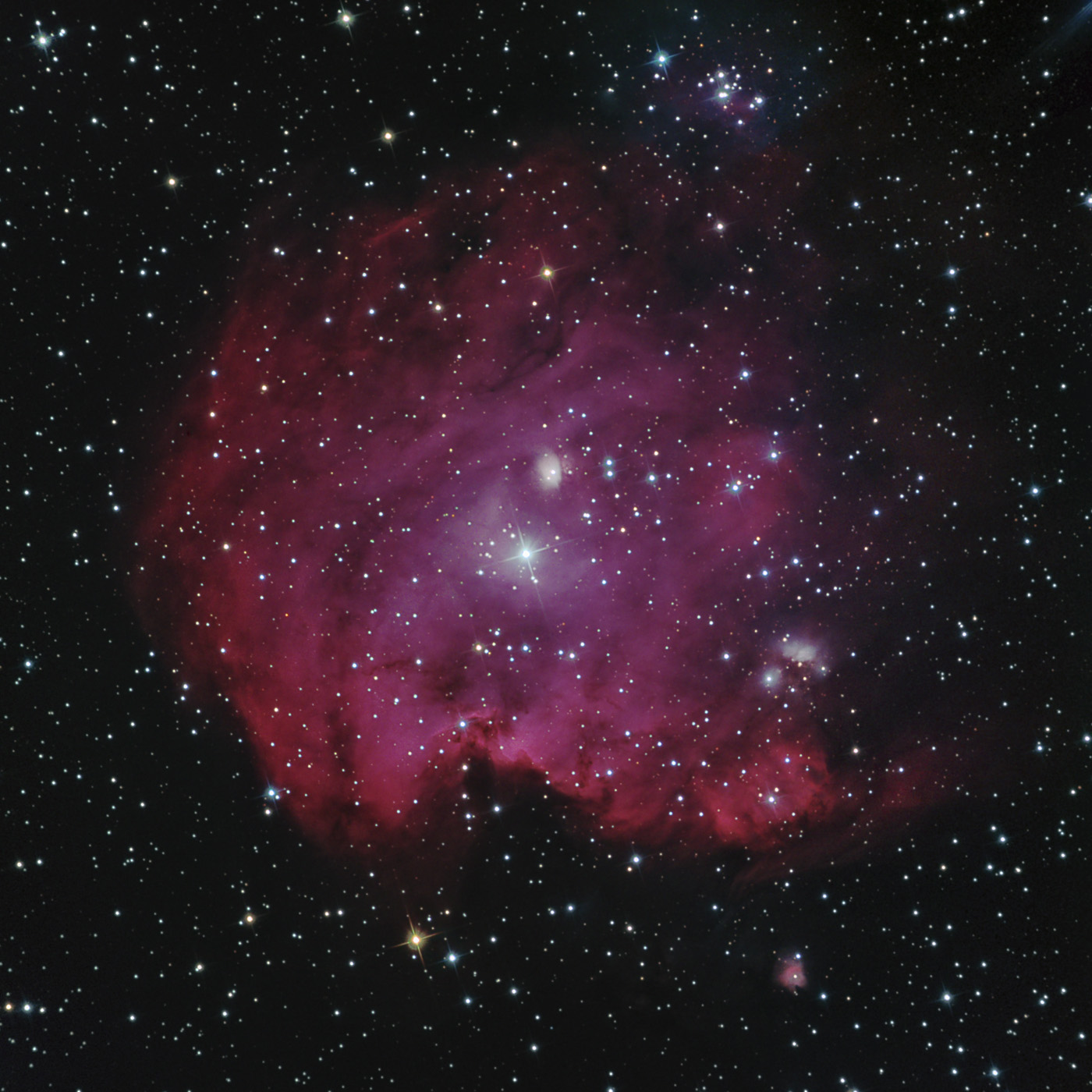 sh 252. Monkey nebula