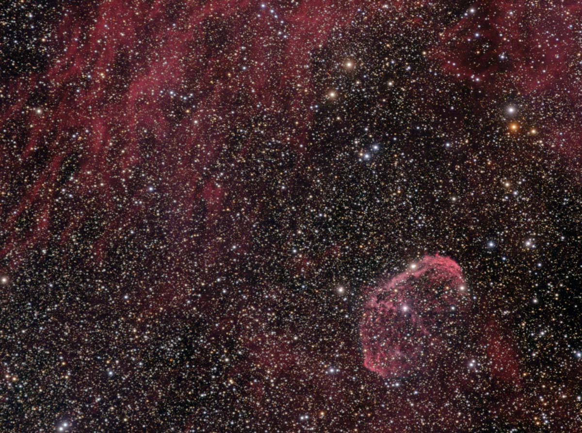 The Crescent & Surrounding Nebulosity