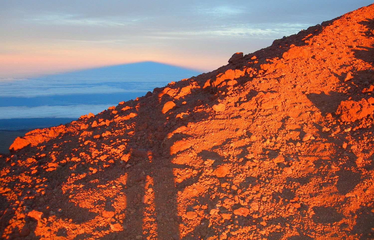 The Shadow of Mauna Kea