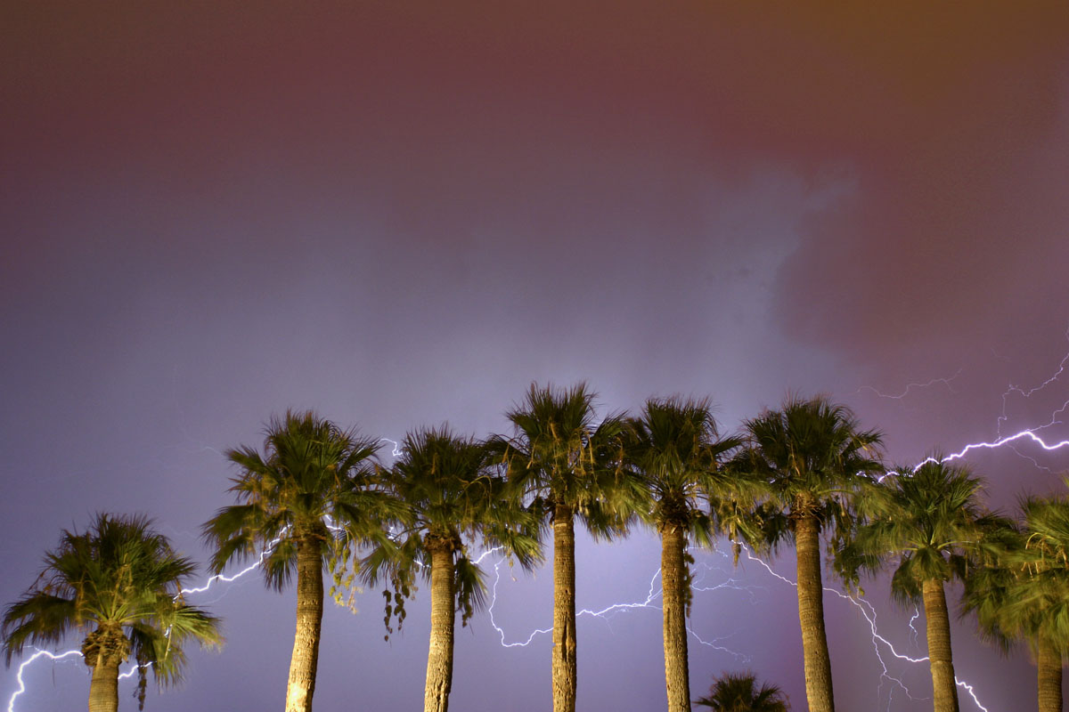 Monsoon Lightning Storm