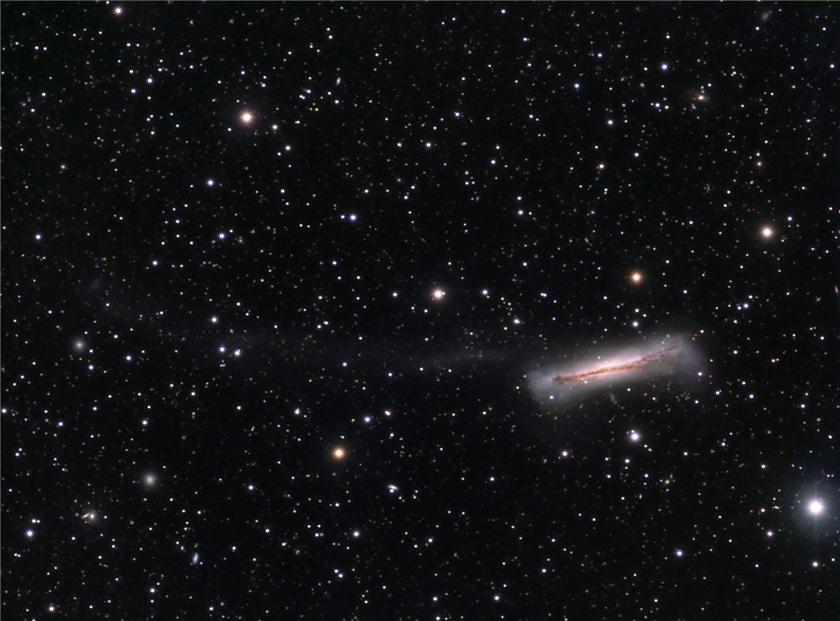 NGC3628 & its Tidal Tail