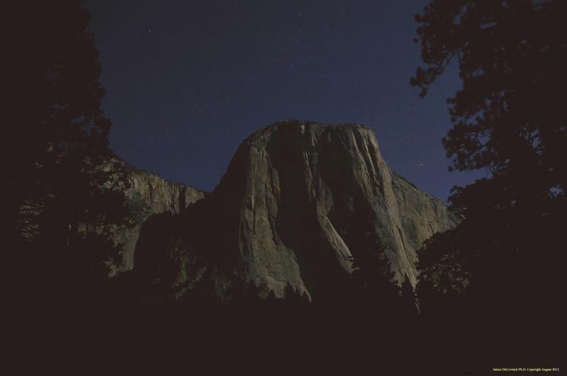 El Cap by Moonlight