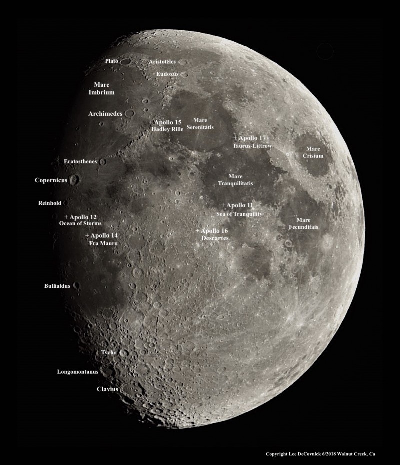 Apollo Landing Sites