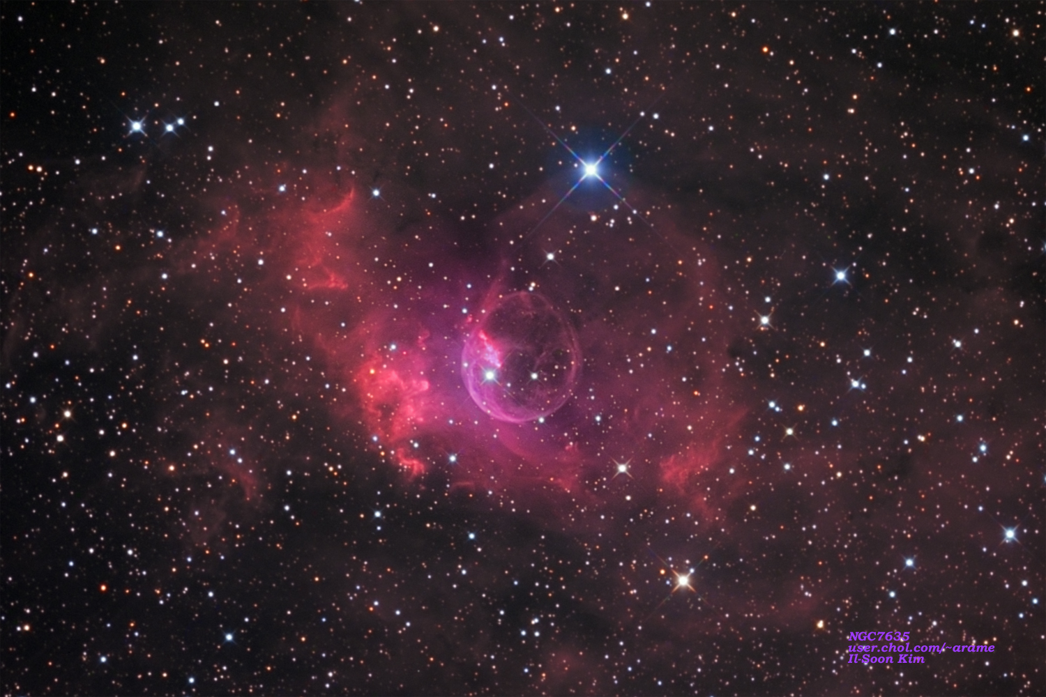 NGC7635 - Bubble Nebula