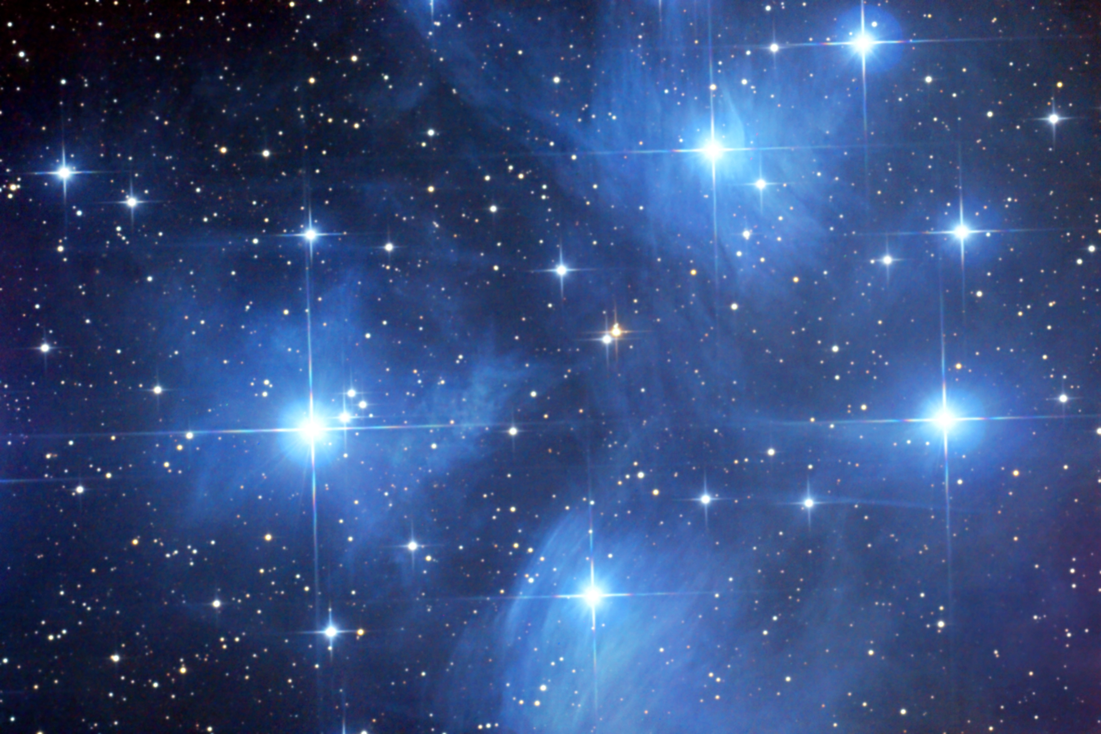 Central Area of Pleiades
