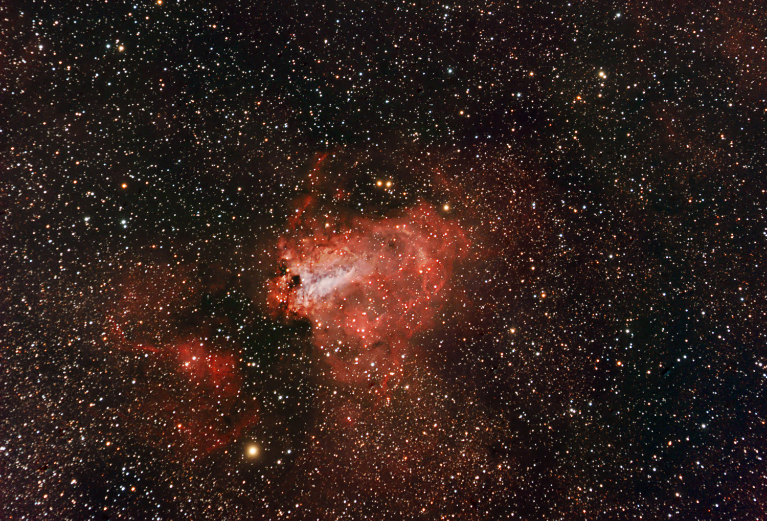 M17, the Omega Nebula