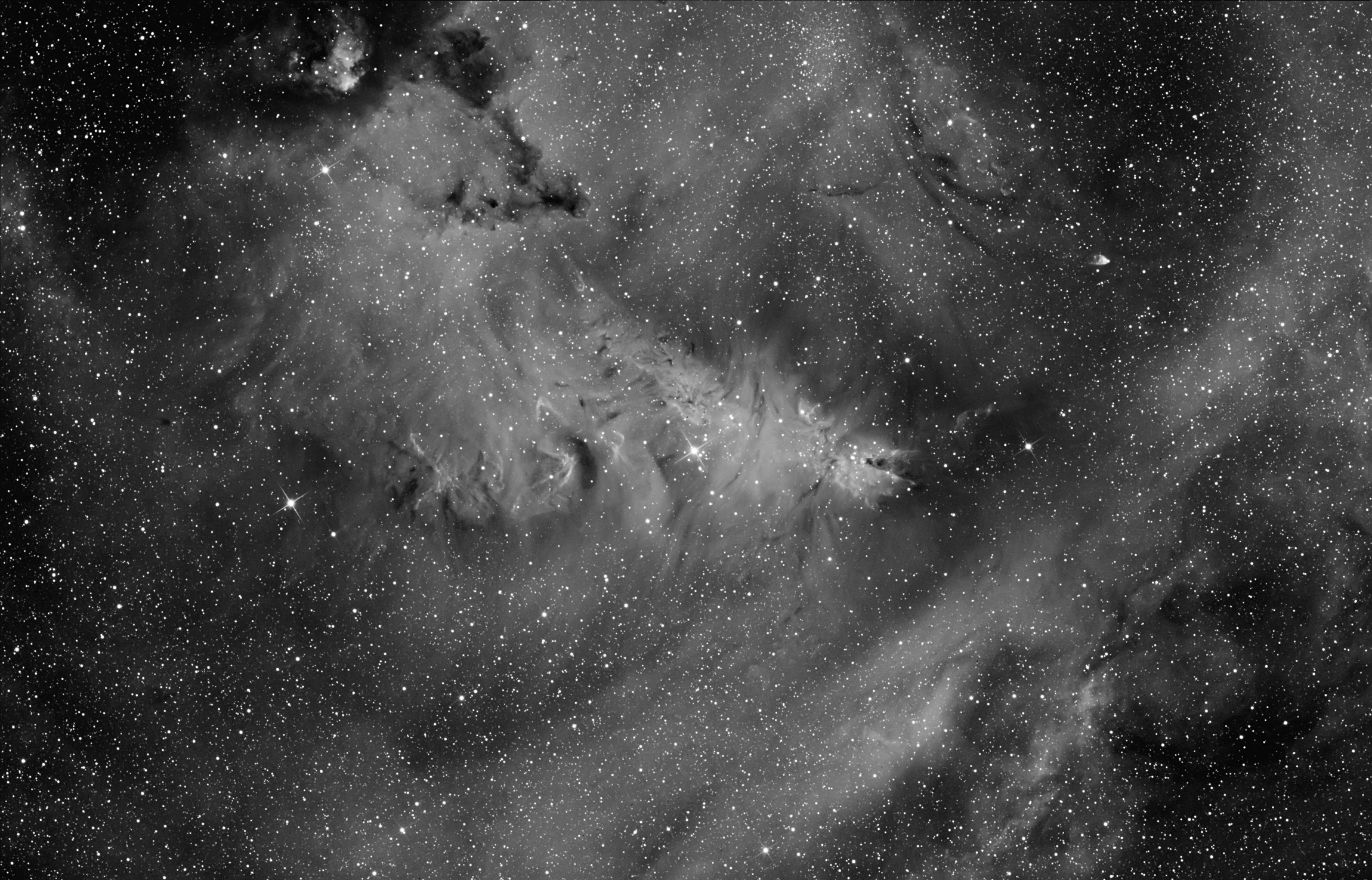 NGC2264 - Christmas Tree Cluster/Cone Nebula/Foxfu