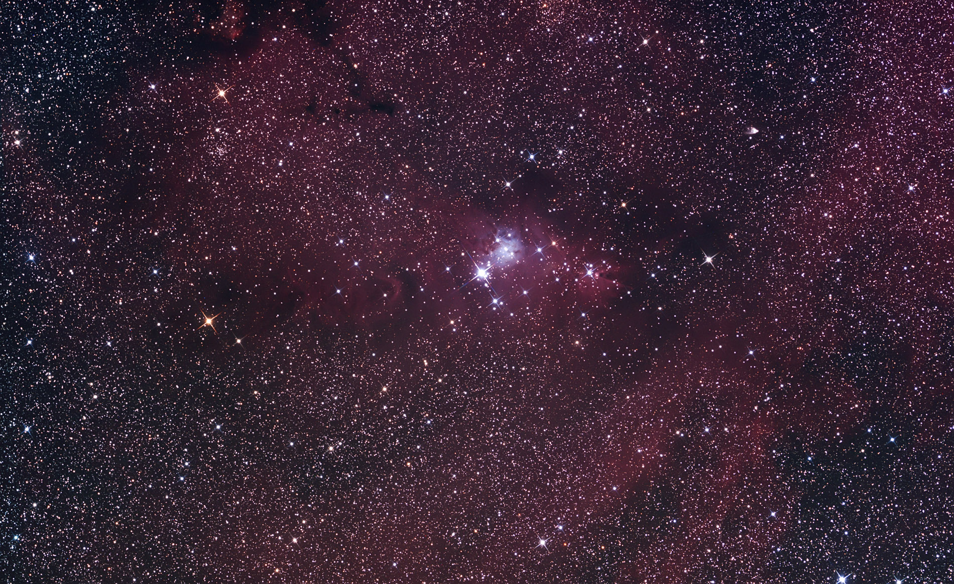 NGC2264 - Christmas Tree Cluster/Cone Nebula/Foxfu