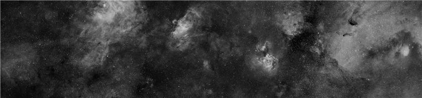 M16 M17 Bernard Dark Nebula 92-93- Star Cluster Ic