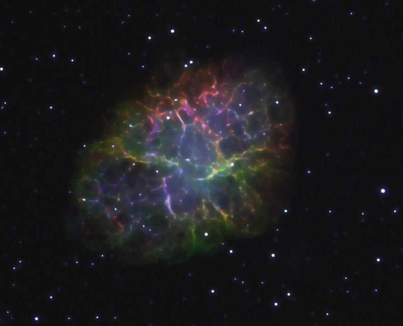 M1 The Crab Nebula in Narrow Band