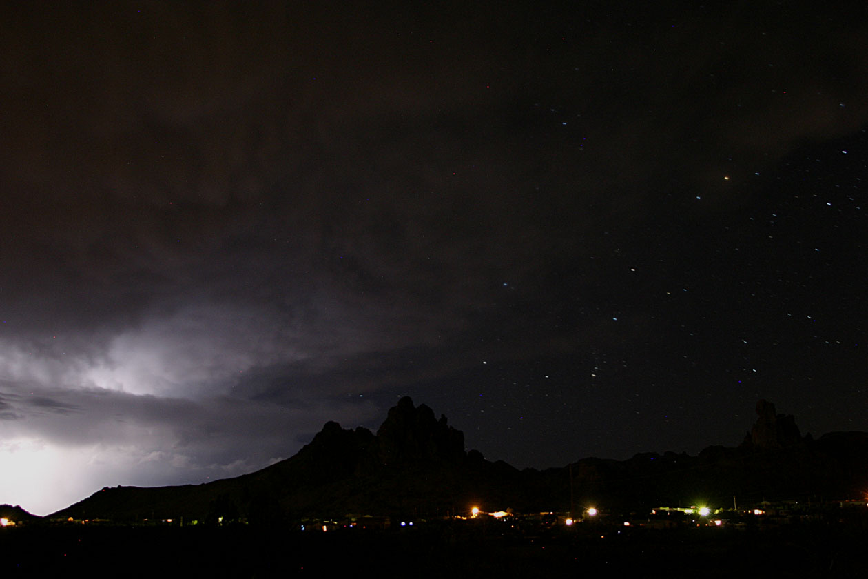 Last nights storm