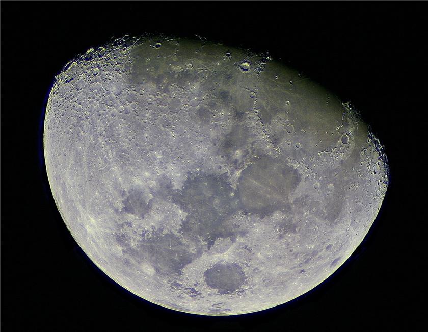 3/4 Moon