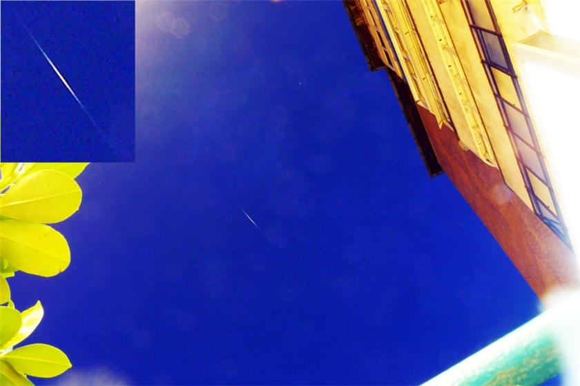 Iridium 10 flare from Oradea, Romania