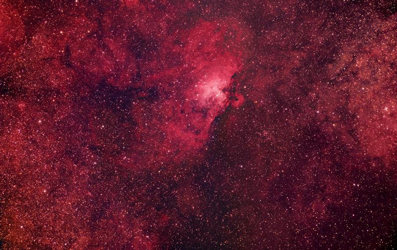 M16 - The Eagle Nebula Widefield