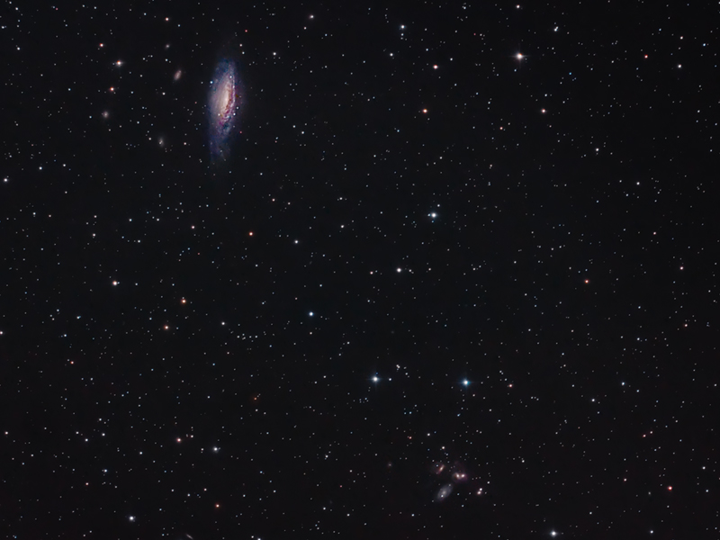 NGC 7331 & Stephen's Quintet image