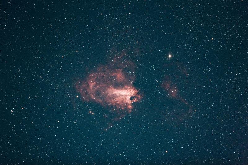 The Omega Nebula ( M17 )