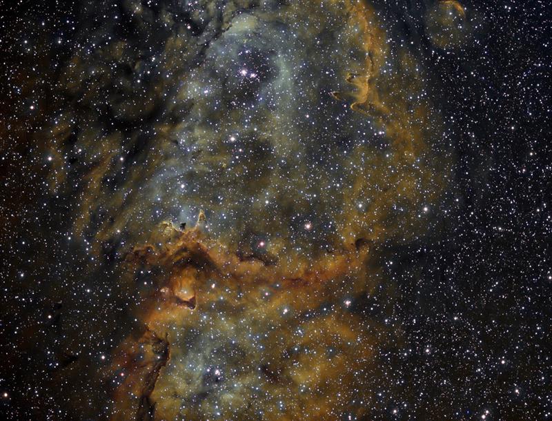 Soul in Hubble palette