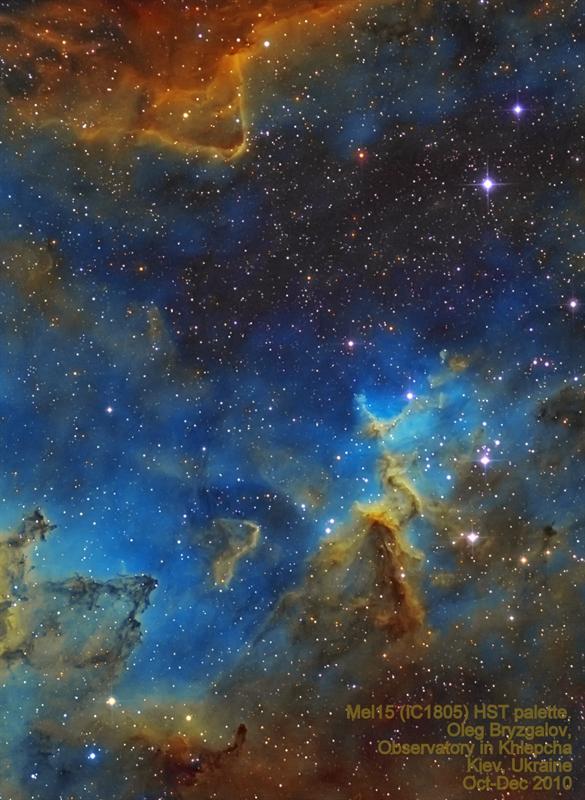 Mel15 (IC1805) HST palette