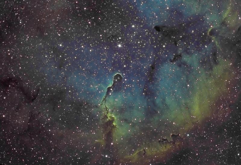 Elephant Trunk in narrowband