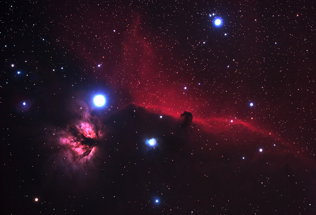 Horse Head & Flame Nebula