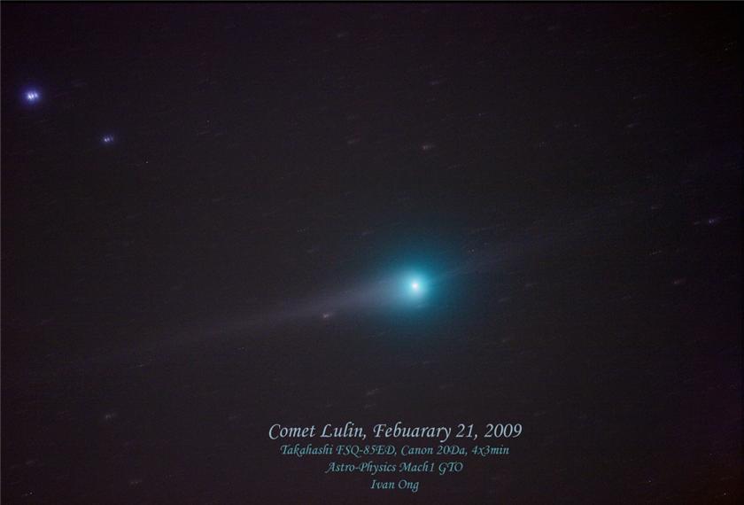 Comet Lulin 21 Feb 09