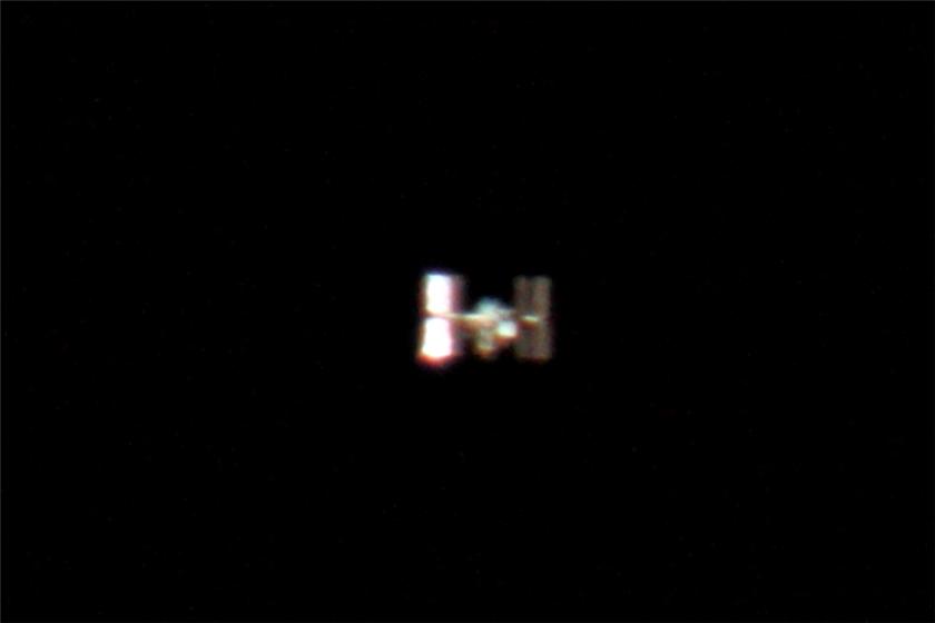 ISS/STS128 fly over...