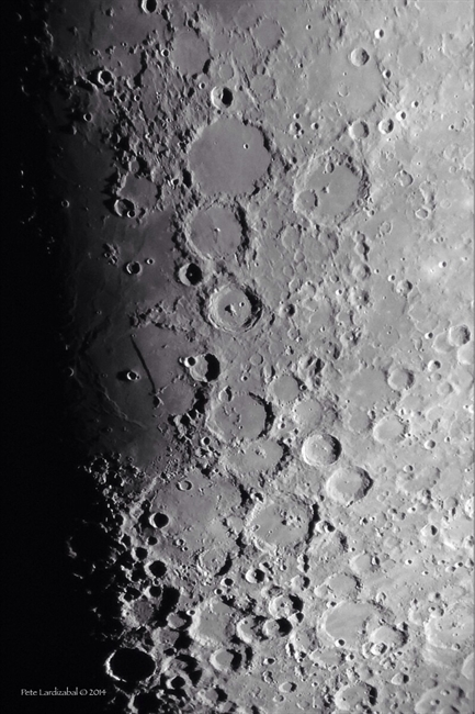 The Moon by phone image