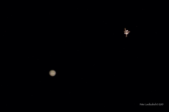ISS nearly misses Jupiter 