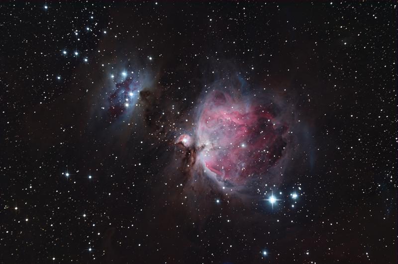 Orion Nebula and Running Man