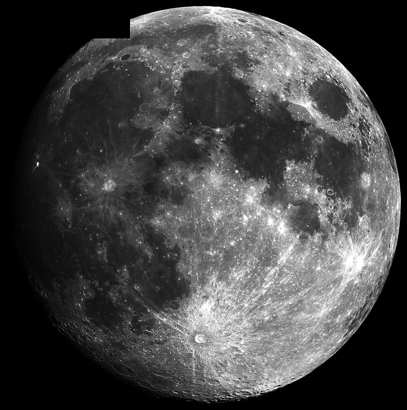 Moon mosaic