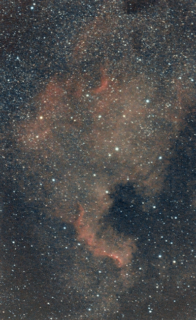 North American with 400mm DLSR 
