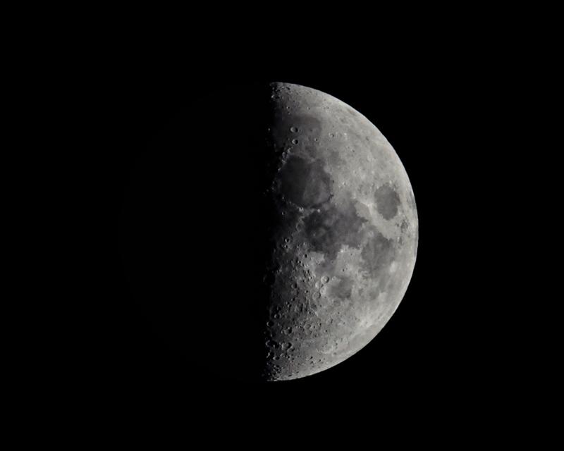 Moon through a Zenithstar