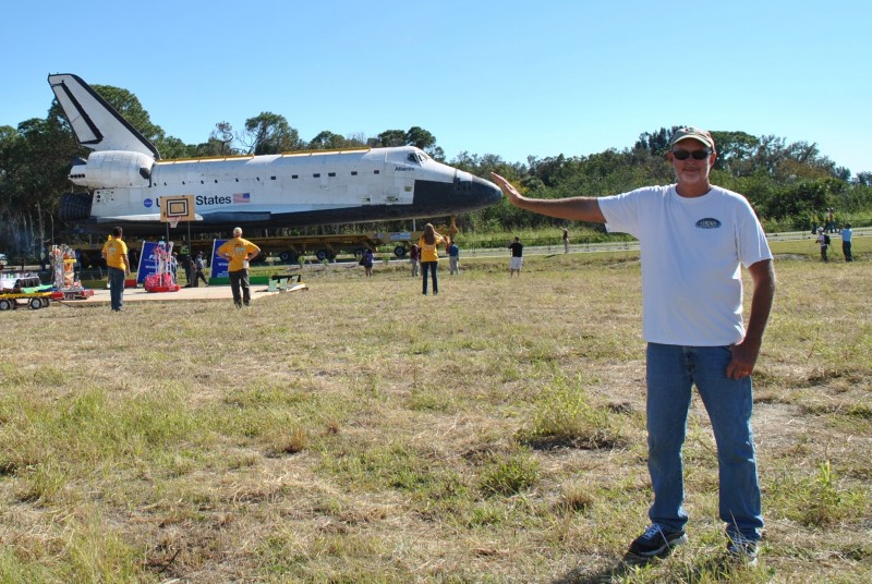 I stopped the Shuttle; But I did not shoot the deputy. Space Shuttle Atlantis rollover 10/2/2012