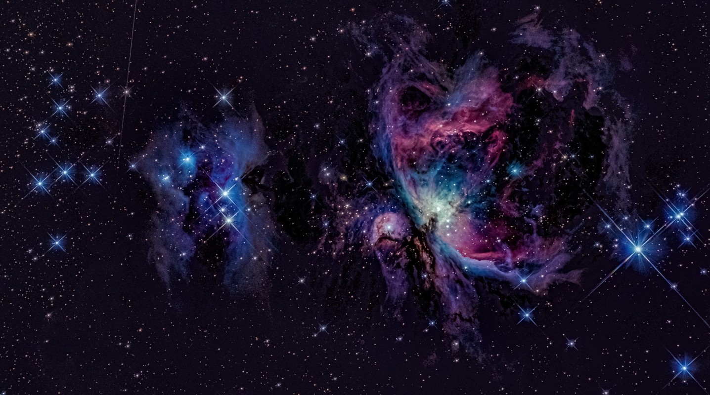 Great Orion and Running Man