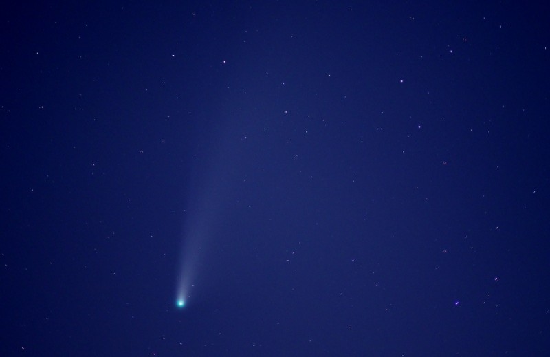 Neowise comet 2020 from backyard