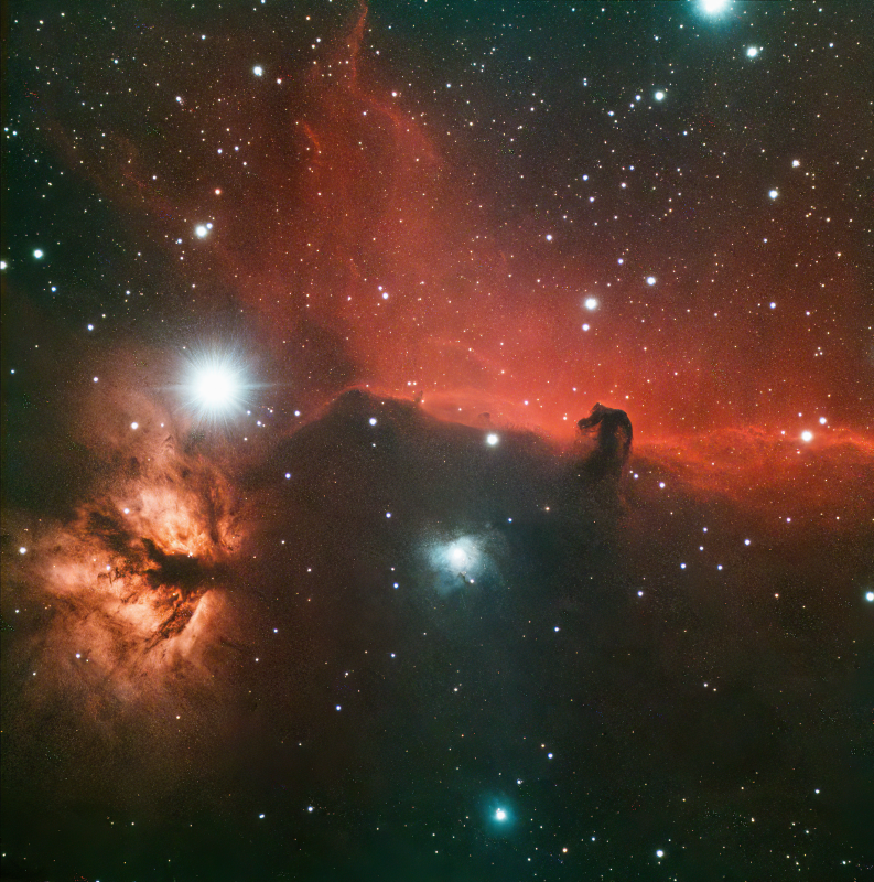 Flame and Horsehead