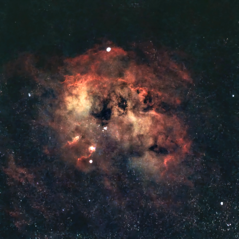 IC410 Tadpole Nebula