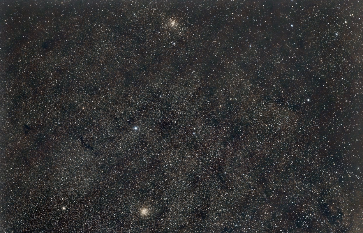 Dual Clusters near Antares