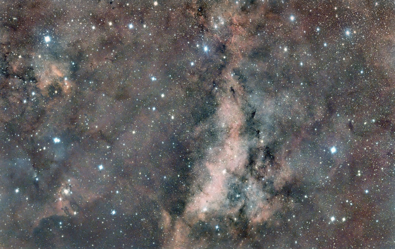 Nebulae in Cygnus Televue NP127IS