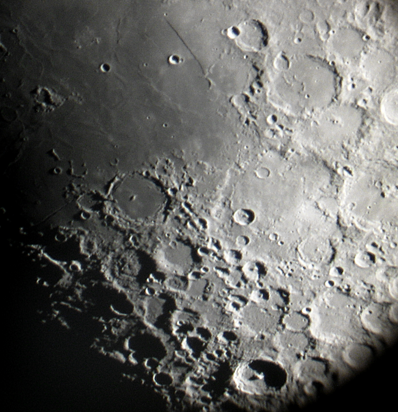 Tycho Pitatus and Mare Nubium