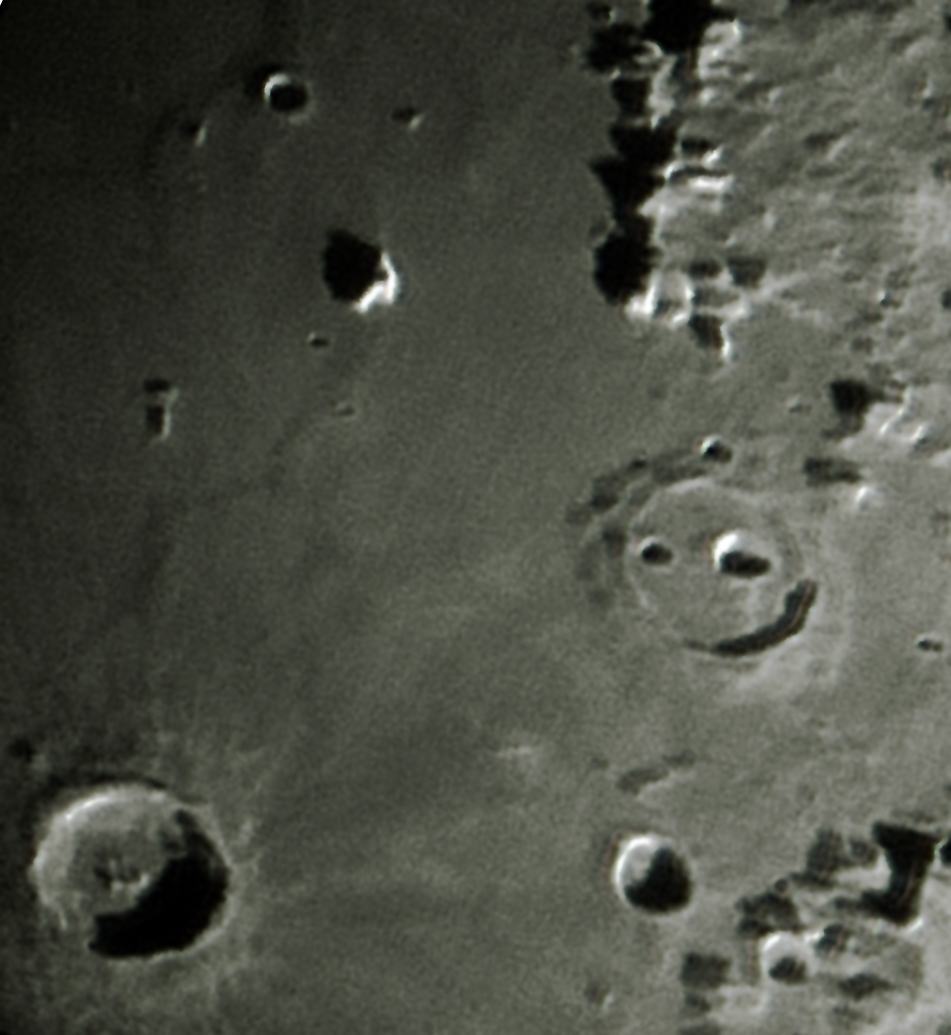 Cassini on the Moon