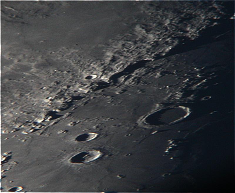 Archimedes and Montes Apenninus Flyover View