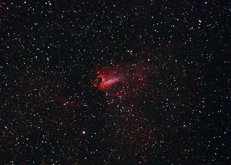 Swan Nebula Through T3i