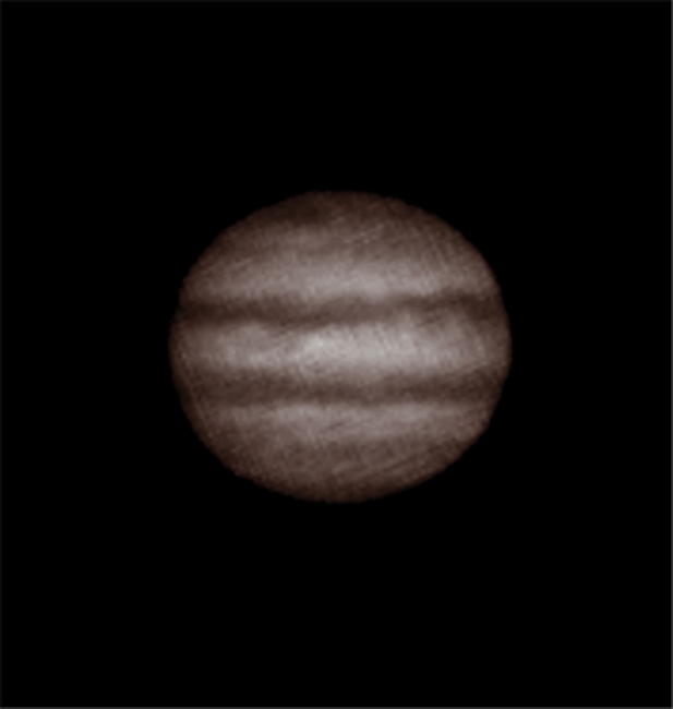 Jupiter Recorded with 3iCube Video Camera on Vixen 4-inch Fluorite Refractor