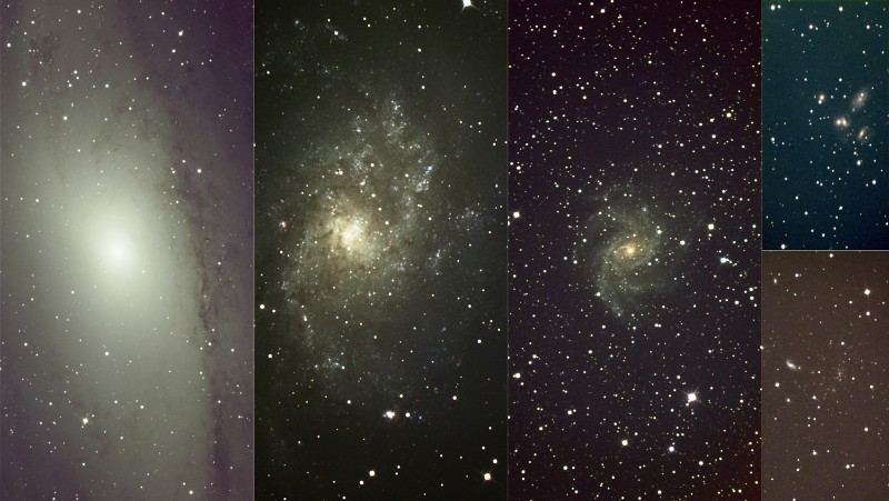 Long Ago Far and Farther Away Galaxy Compilation
