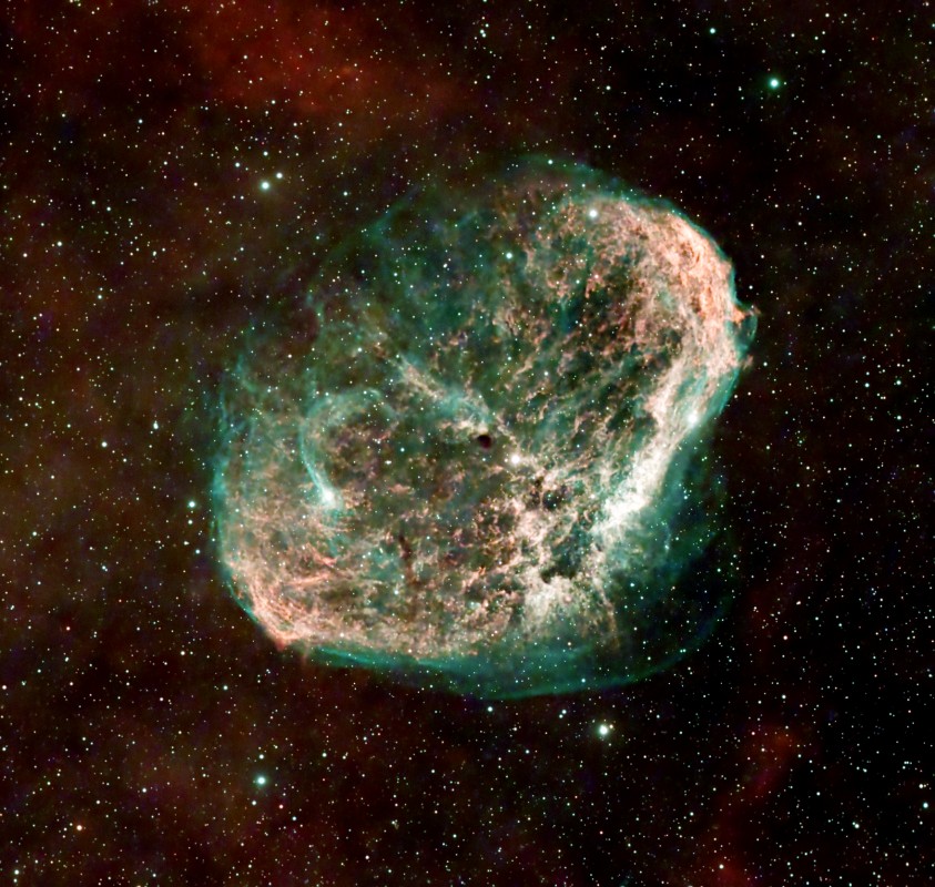 NGC 6888 Crescesnt Nebula Close Up
