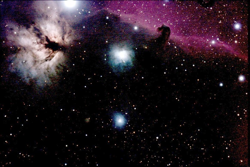 Horsehead and Flame
